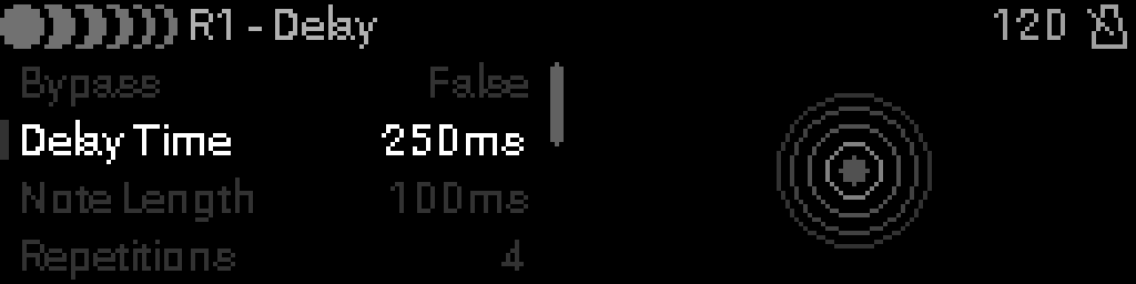 Delay parameters