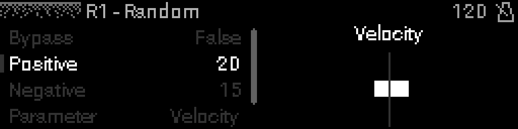 Random parameters