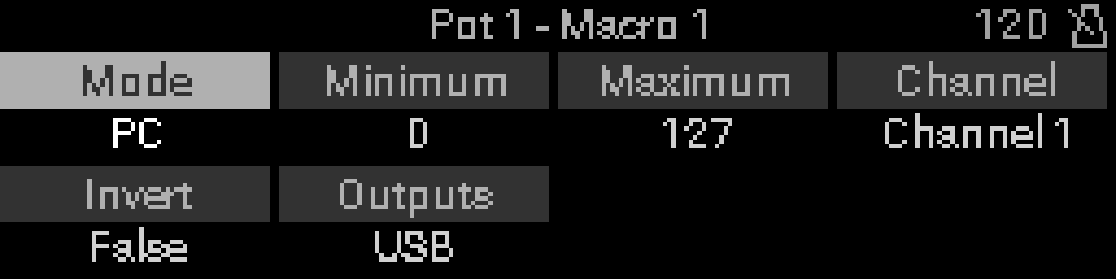 Program Change macro