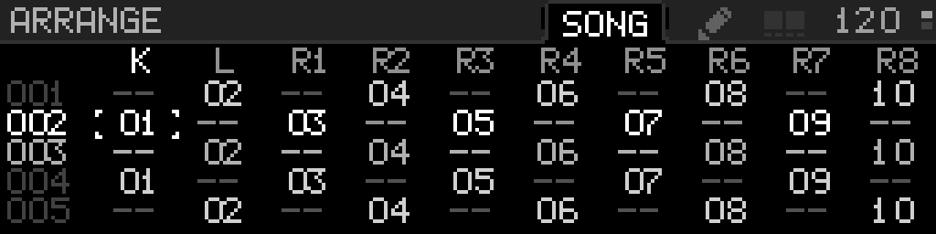 Arrange hub
